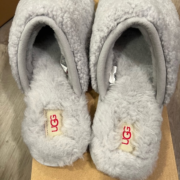 UGG Fluff Curly Cue Slide Slippers size 11 - Picture 7 of 9